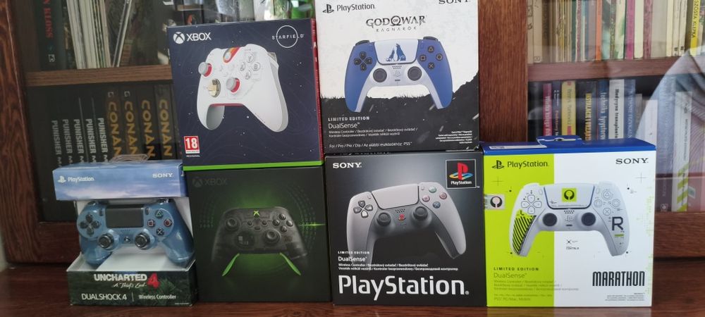 Pady ps4/ps5, xbox  zmienię na inne nowe