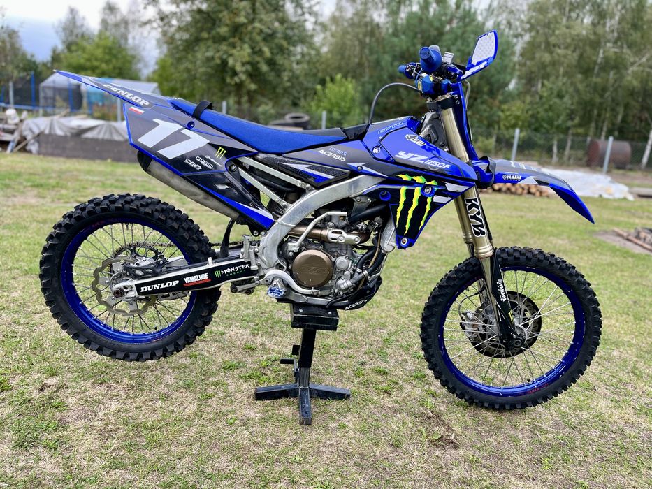 Yamaha YZ250F YZF250 z 2018rWtrysk Po Udokumentowanym Remoncie Zamiana
