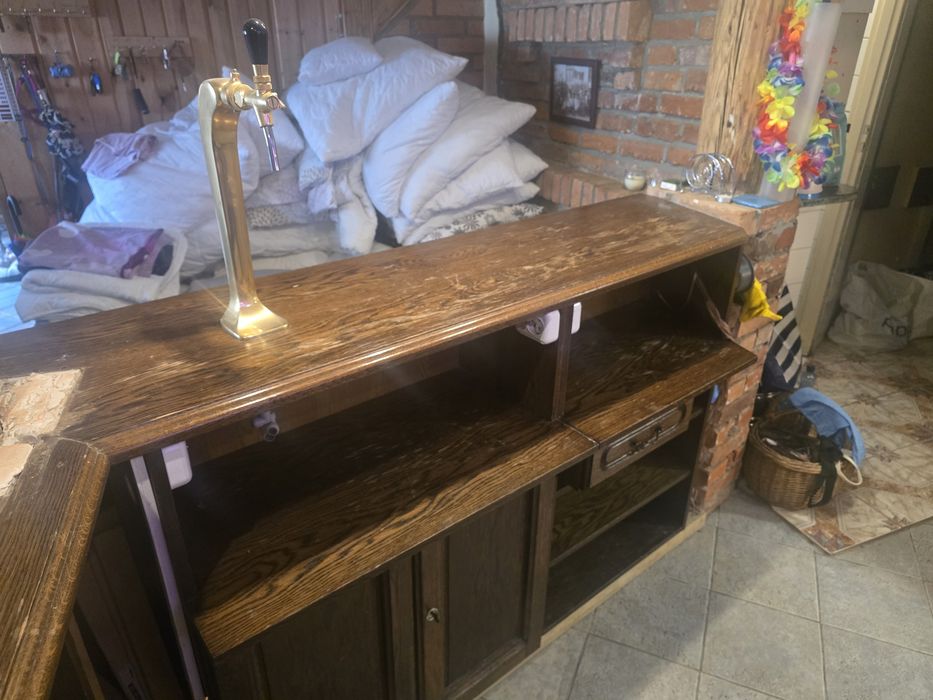 Bufet Bar Lada  lite drewno dąb