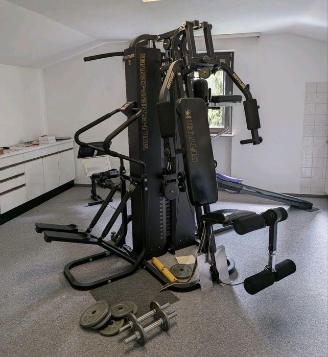 Kettler MULTI CENTER 7712 atlas siłownia ławka stepper 4 stanowiska BDB  WYSYŁKA!
