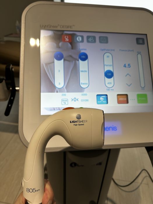 Lumenis lightsheer desire laser do depilacji