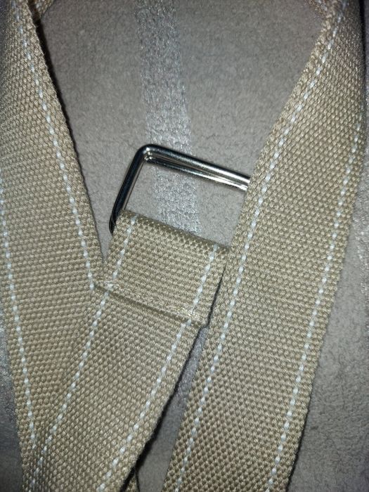 Pasek parciany w kolorze beżowym