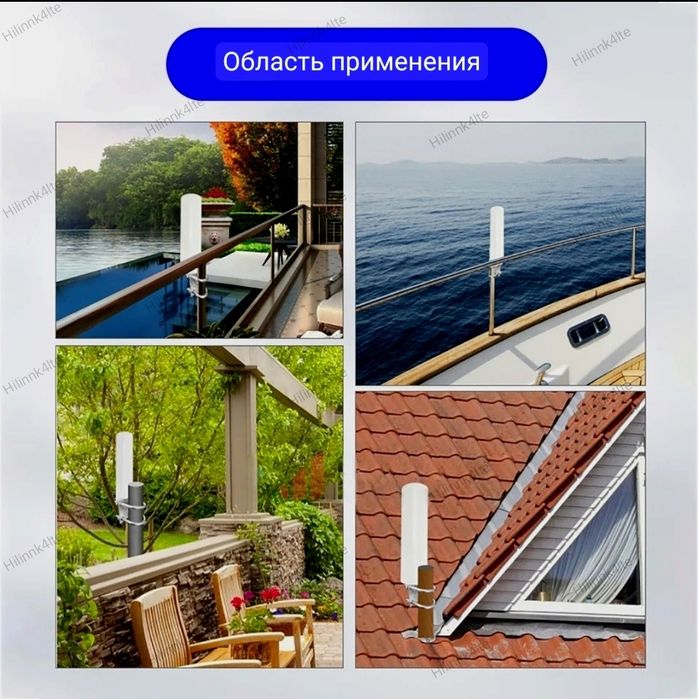 Антенна Панельная 4G LTE MIMO для Модема HUAWEI, ZTE,NETGEAR