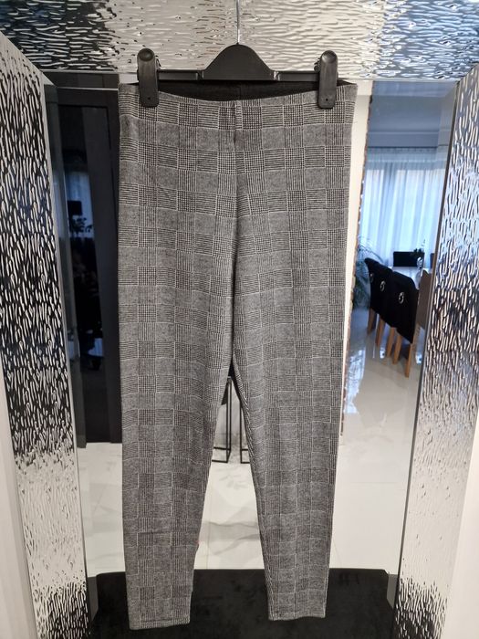 Spodnie legginsy Zara Bassic 36 treginsy kratka rurki