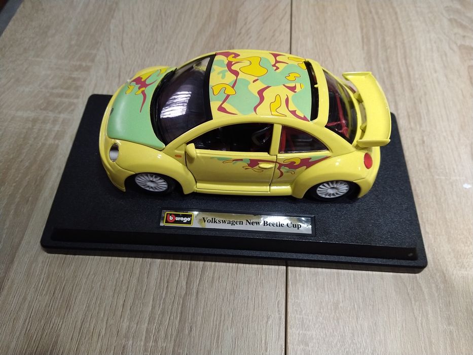 Miniatura Carro Coleção Bijoux Volkswagen New Beetle Cup