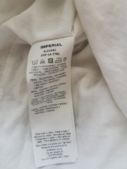 Biała letnia sukienka z koronką Imperial