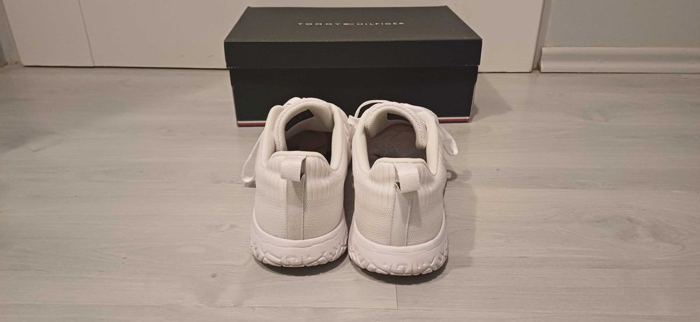 Buty męskie sneakersy białe - 44 Tommy Hilfiger