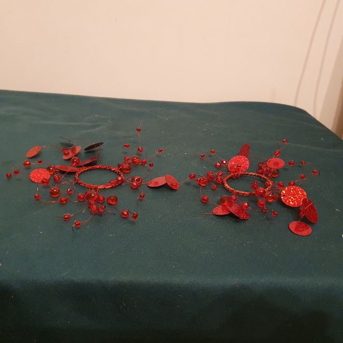 Ozdoby na świecznik-2 szt.