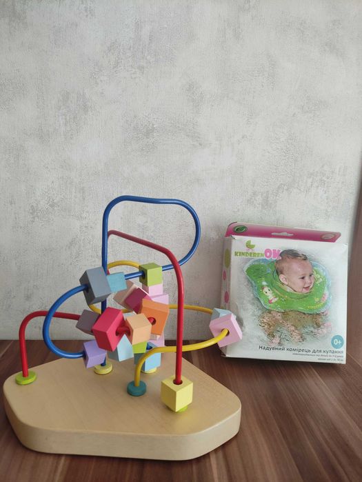 Сортер  Start House, Дерев'яний лабіринт Cubika, комірець KinderenOK