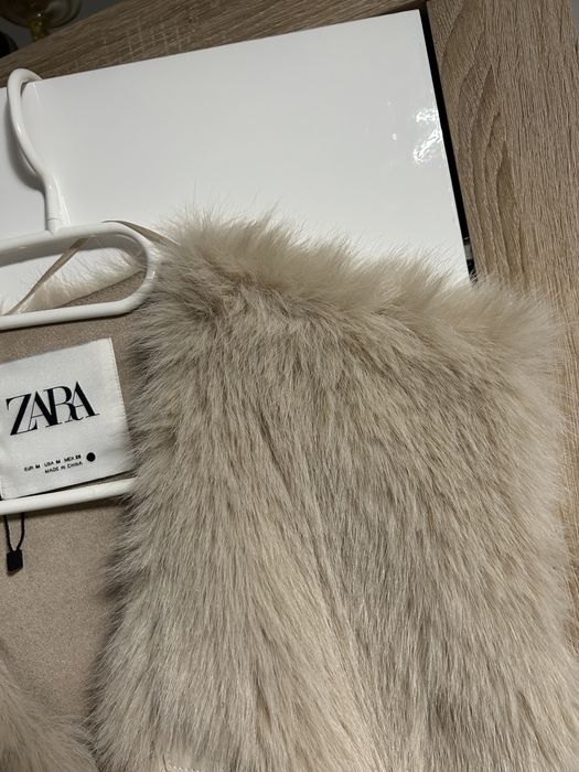 Kamizelka futrzana r 38 zara