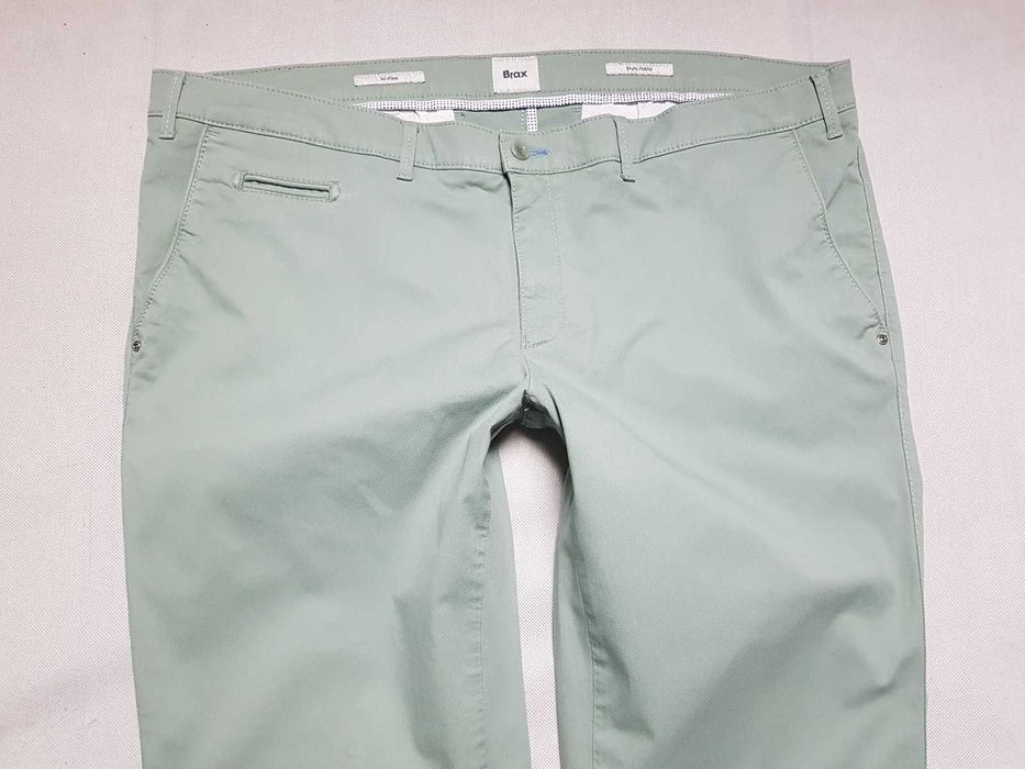 BRAX - FABIO Hi-Flex / Chino roz. W44L34 pas 116 cm Jak Nowe