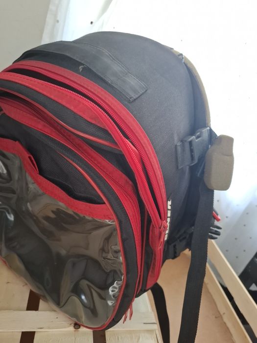 Mochila para depósito de moto,certo costas