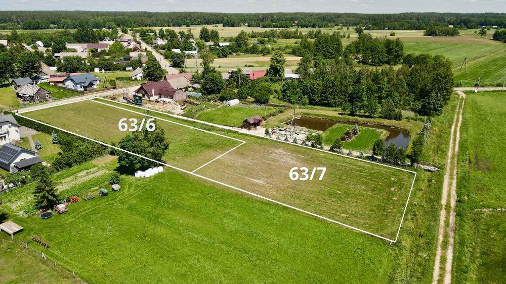 Oleszkowo.Sprzedam dzialke z WZ 1,900m2 x 67zl m2 .