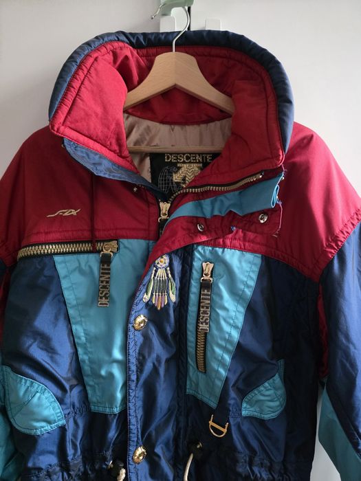 Descente kurtka vintage M 90s Japan zimowa ski