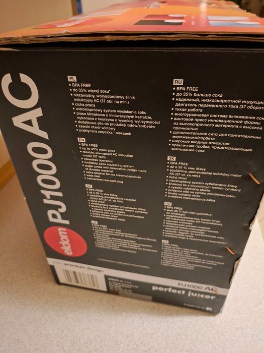 Silnik do wyciskarki Eldom PJ1000AC