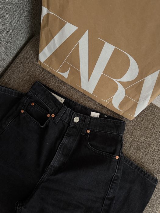 Джинси ZARA з високою посадкою, нові