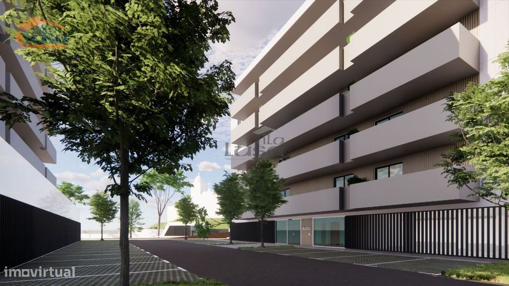 Apartamento T1 Novo varanda e lugar de garagem Vilar de Paraiso, Vi...