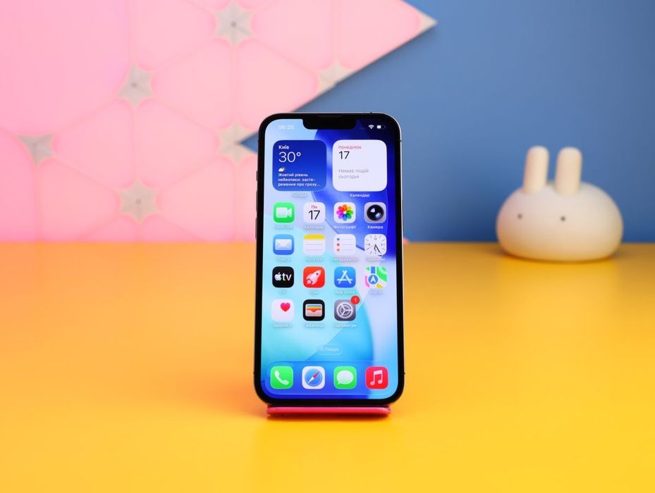 Смартфон Apple iPhone 13 Pro 128GB Graphite (174823) Б/У З ГАРАНТІЄЮ