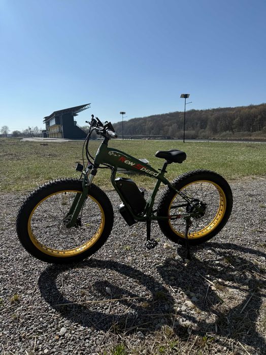 Электровелосипед для военных ЗСУ New Speed 500w/1000w 48v 13Ah/17Ah електровелосипед фетбайк електрофетбайк електро велосипед е-байк новий гарантія