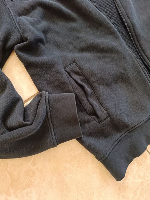 Granatowa bluza z kapturem h&m