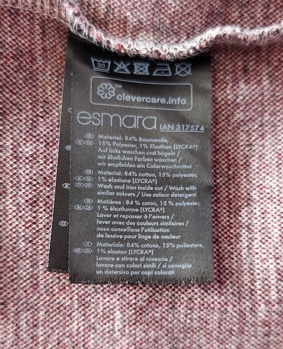 Sukienka, krata, guziki, Esmara, L