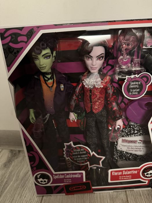 Monster High Kieran Valentine i Spelldon Cauldronello