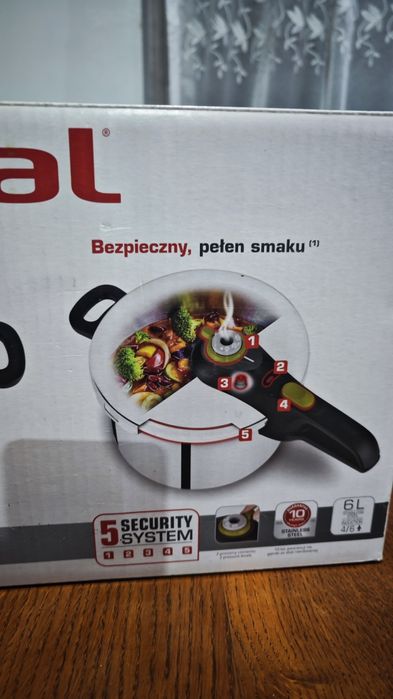 Szybkowar 6L TEFAL w oryginalnym opakowaniu