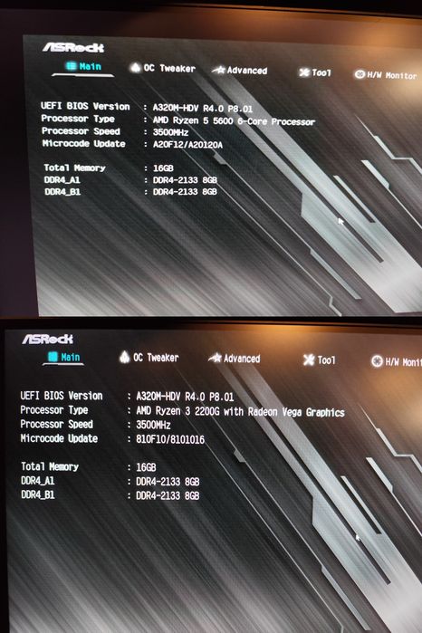 Ігровий AM4 сет Ryzen 5 1600AF (2600) + Asrock A320M + 16GB DDR4 + кулер