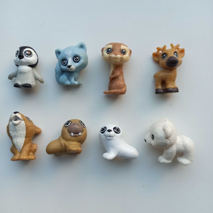 Тварини, дитинчата, фігурки Кіндер Натунс