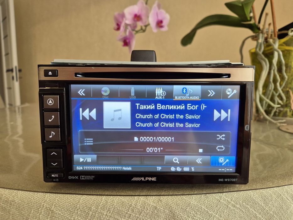 Alpine INE-W970BT DSP, GPS, Bluetooth