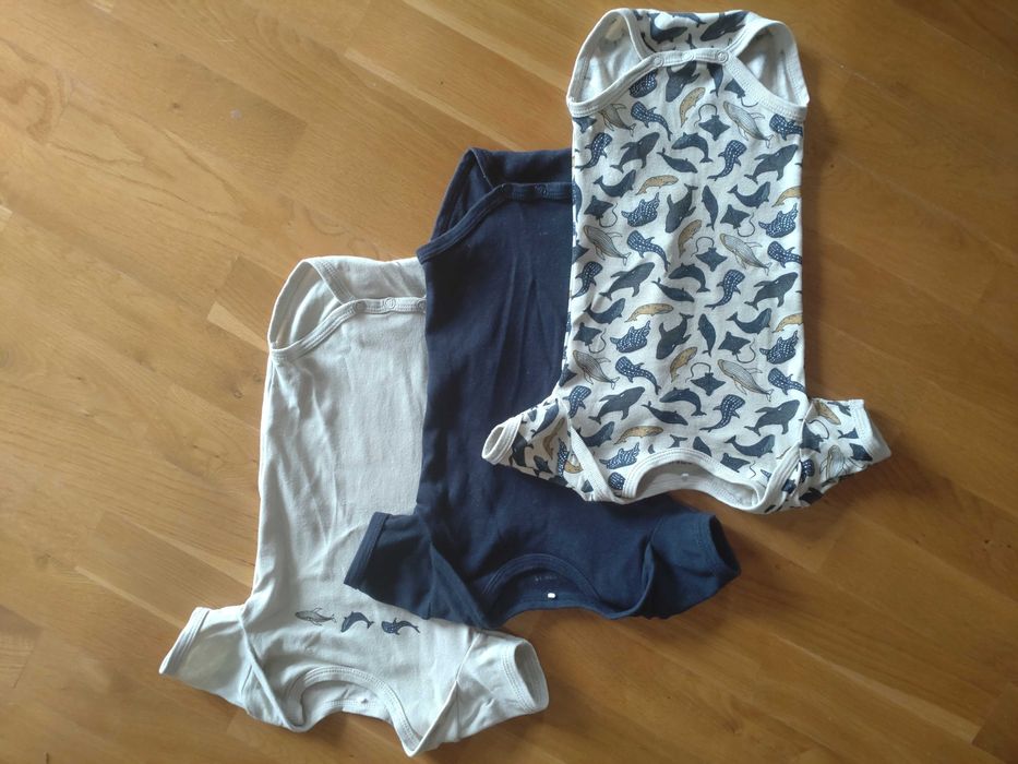 Body z krótkim rękawem, na lato Name It 68