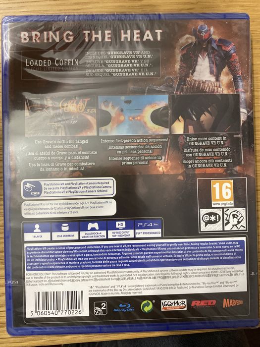 Gungrave VR na PS4 VR