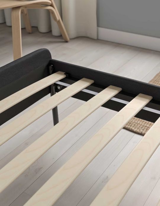 Cama SLATTUM + colchão IKEA