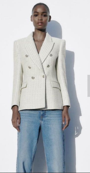 Твидовый жакет Zara