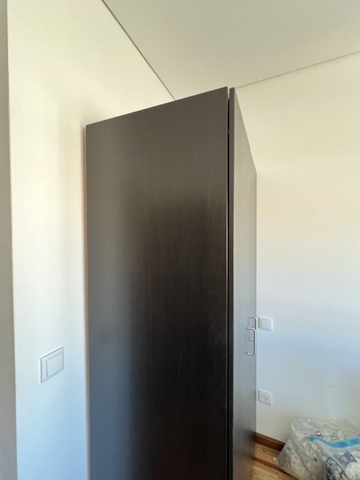 Roupeiro IKEA PAX preto 100x200x60cm