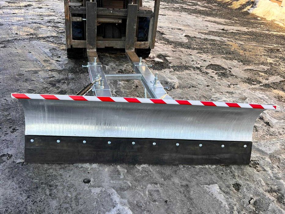 Pług do Wózka Widłowego odśnieżanie śnieg na widły ocynk POLSKA PROD