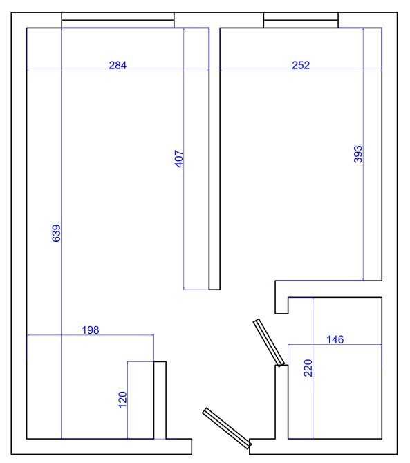 Małe mieszkanie na parterze, podjazd dla wózków