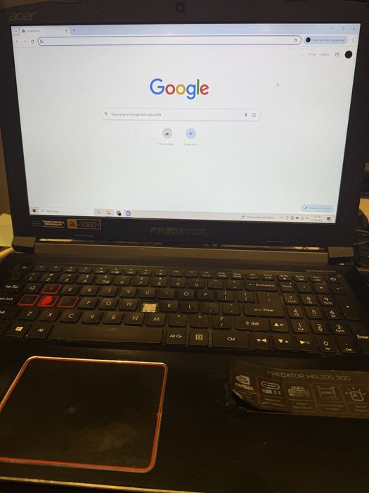 Laptop predator helios 300