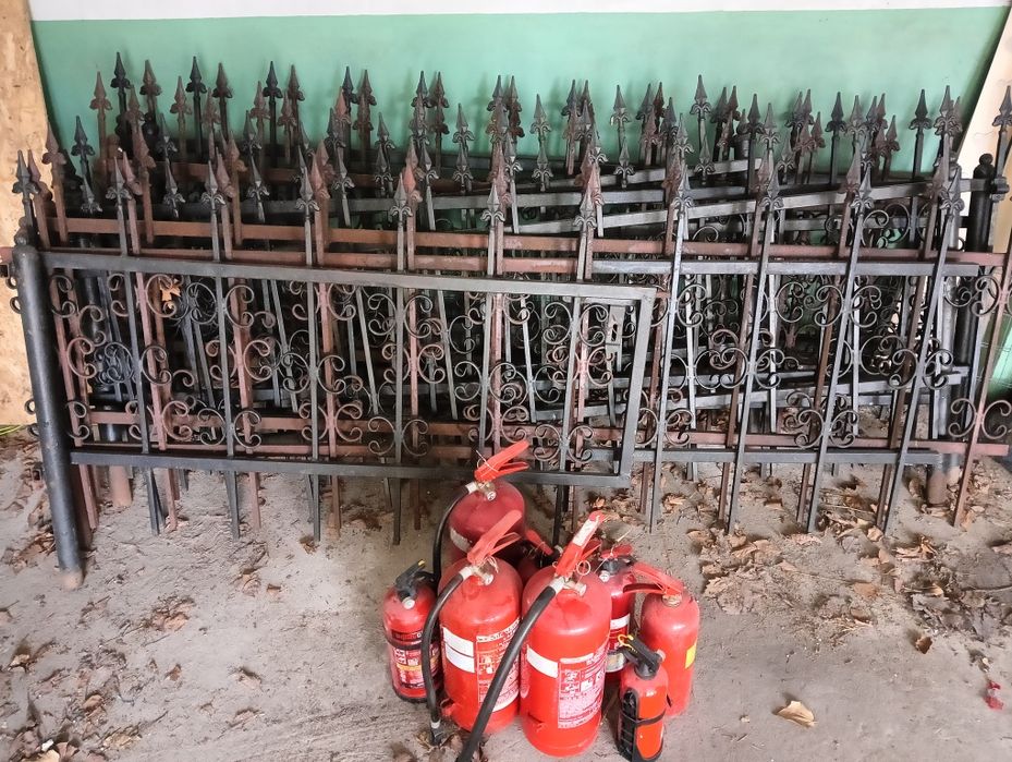 przesla ogrodzeniowe kute