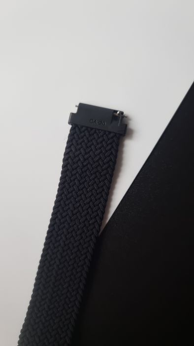 Pasek plecionego materiału 20 mm do zegarka Samsung, Huawei, Amazfit,