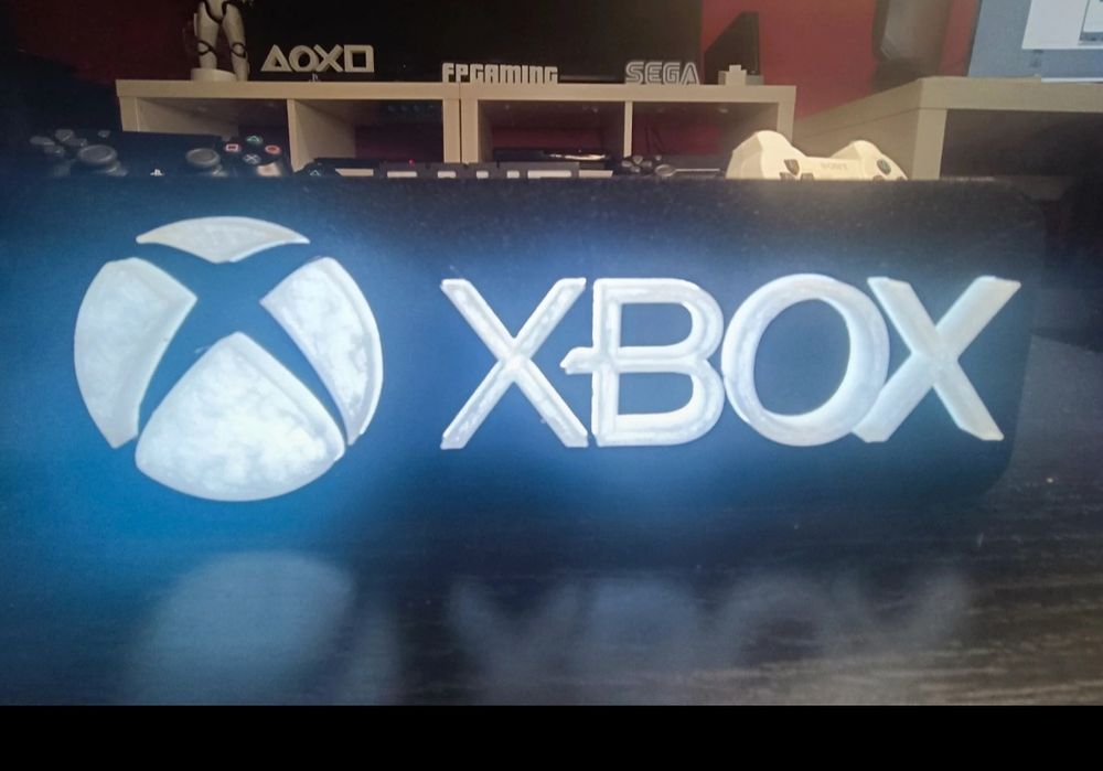 Luminária Xbox impressão 3D