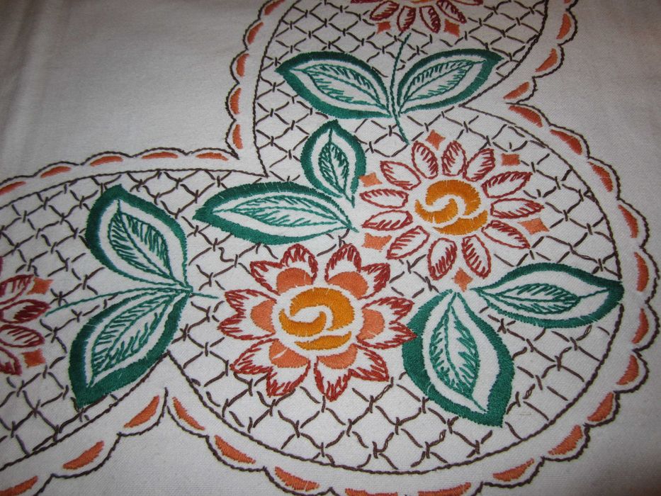 Toalha Linda Bordada A P. De Cruz