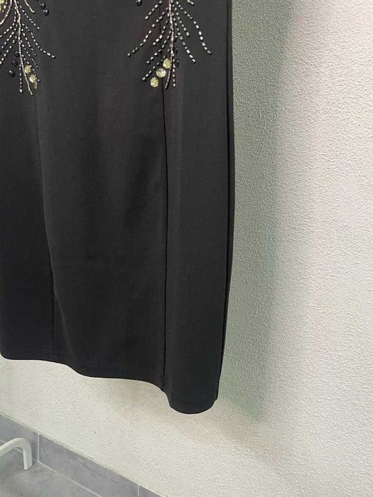 Vestido Preto com Brilhos