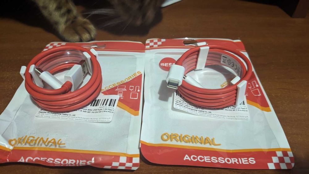 Кабель 1м OnePlus Warp Oppo Super Vooc Realme Dart Charge