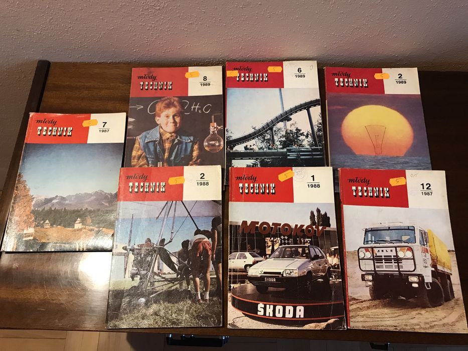 Mlody Technik kilka numerów