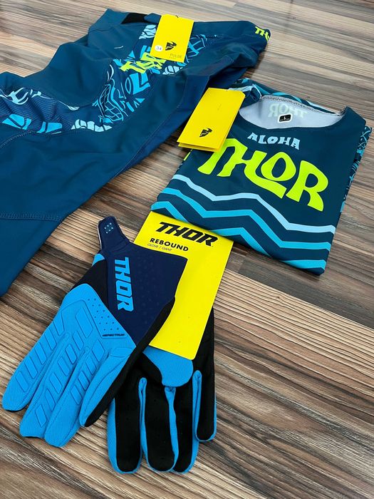 Strój Thor Prime mx (Aloha Blue)(cross,quad,enduro,mtb,dh)