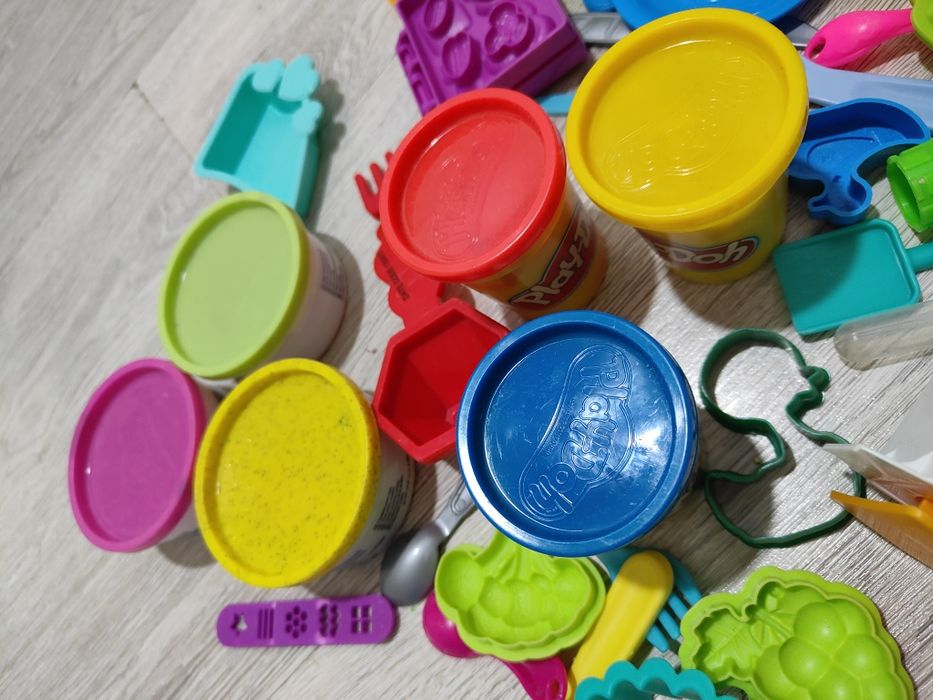Duży zestaw PlayDoh dentysta, piekarnik