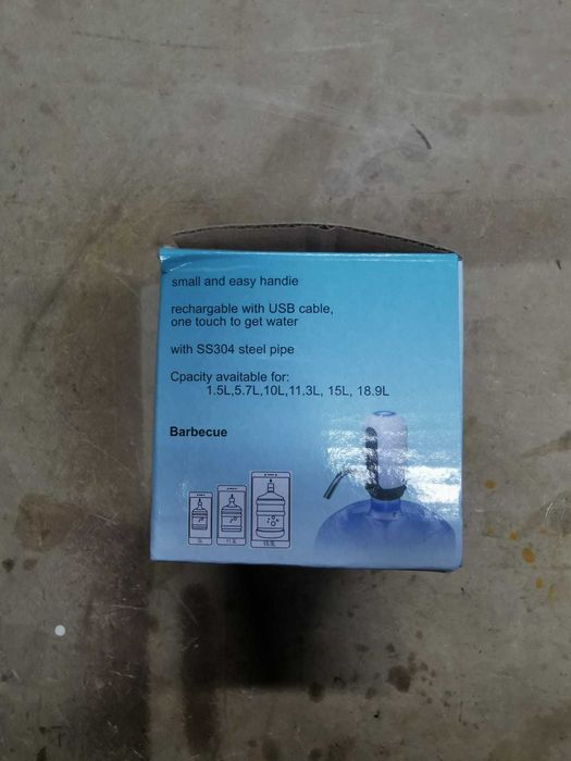 Dispensador para garrafão de água a bateria