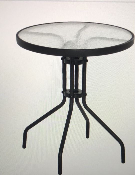 stolik szklany ogrodowy