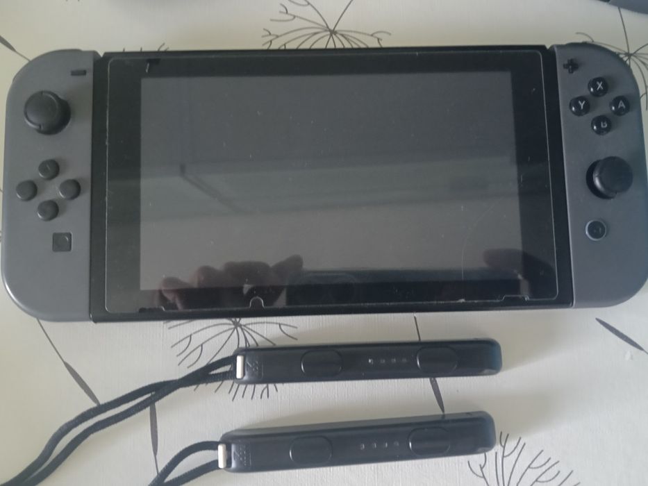 Nintendo switch  com vários acessórios